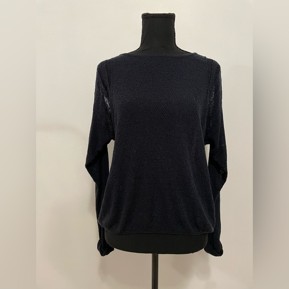 Vintage Havana Tops - Dark blue shirt